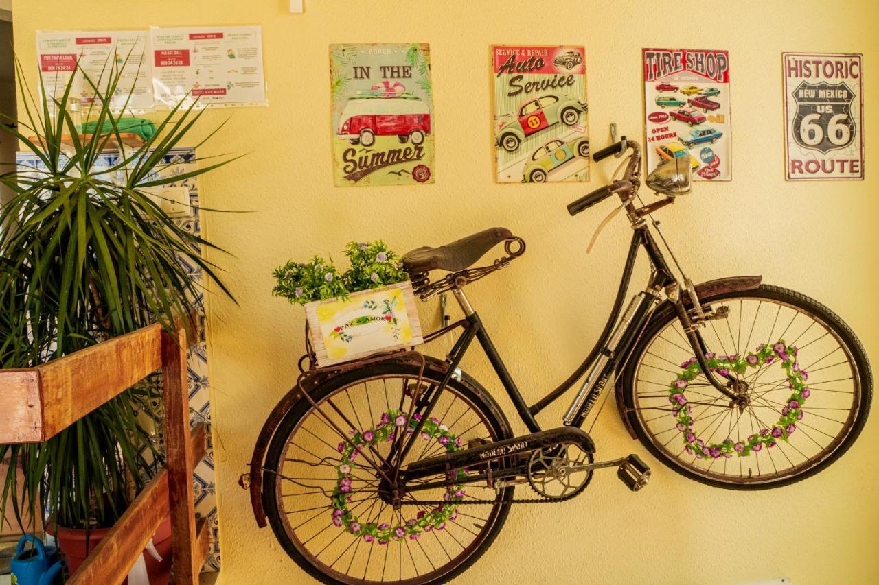 Paz & Amor Guest House - Peace & Love Nazare Ngoại thất bức ảnh